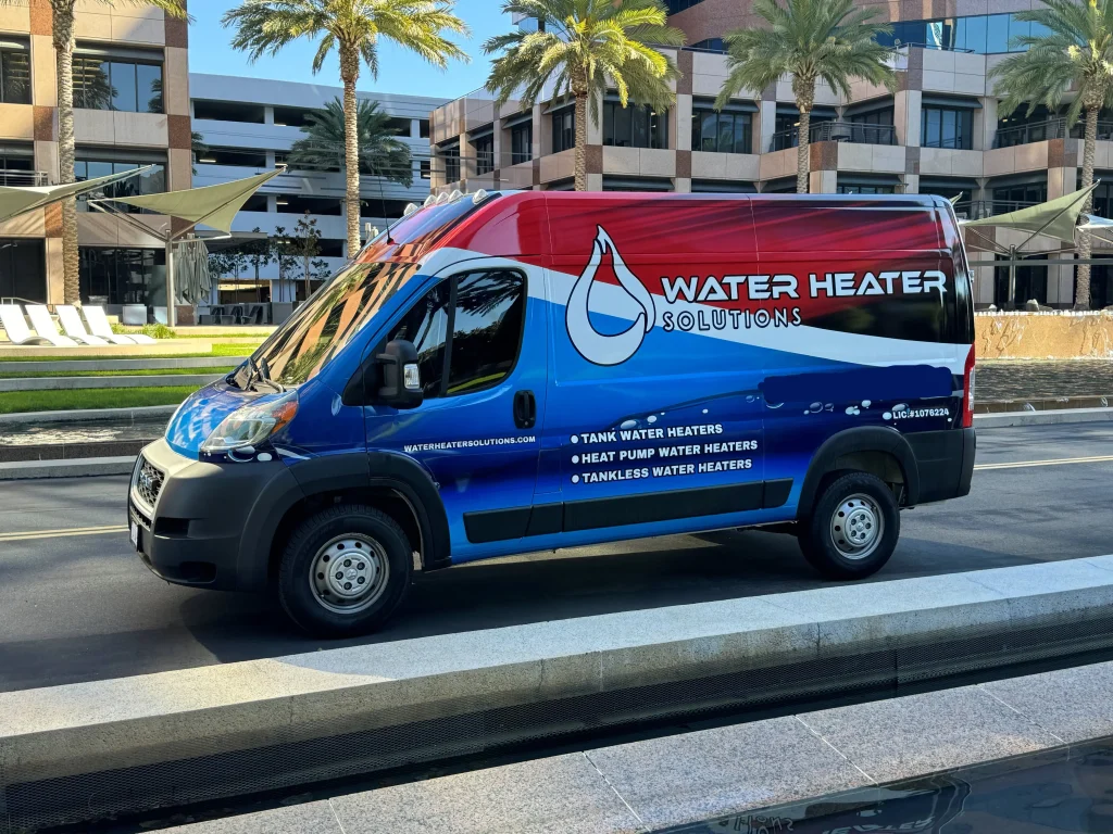 Water Heater Solutions Emergency Service Van