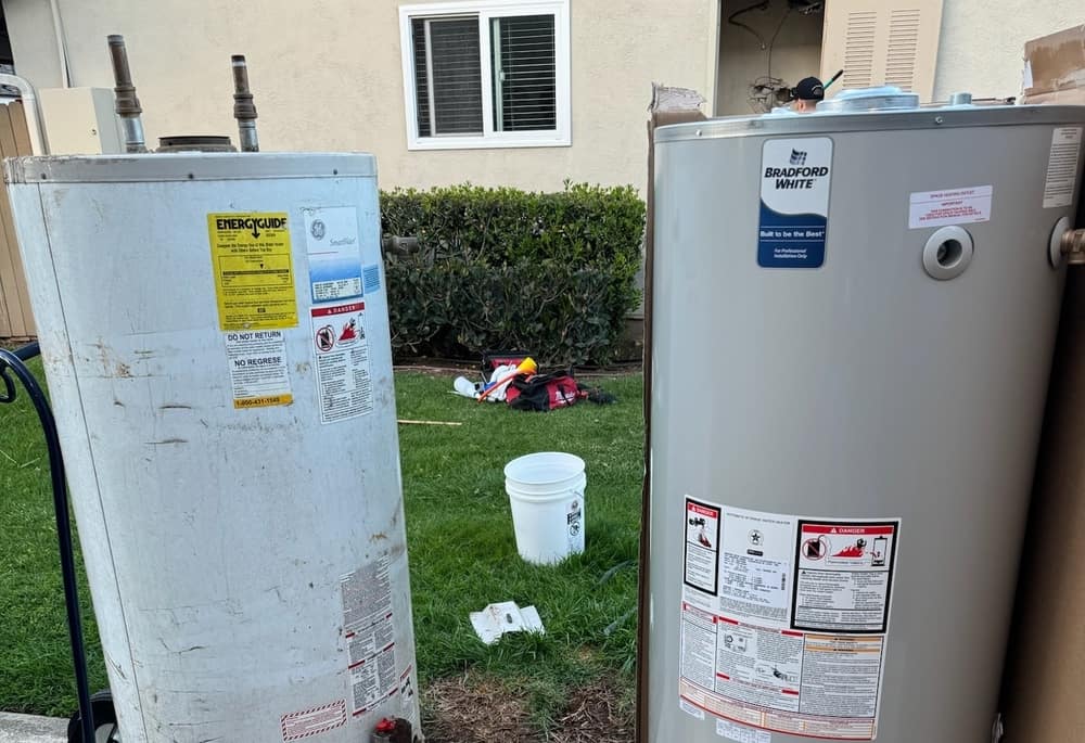 professional water heater replacement service