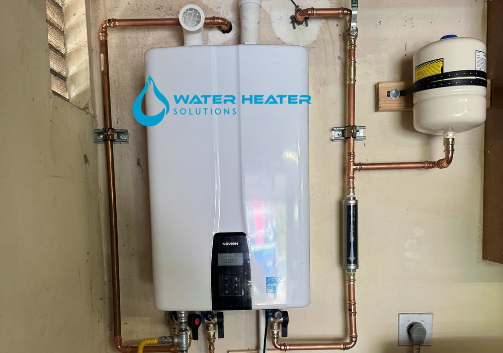 tankless water heater installation