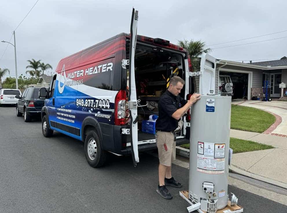 new water heater replacement