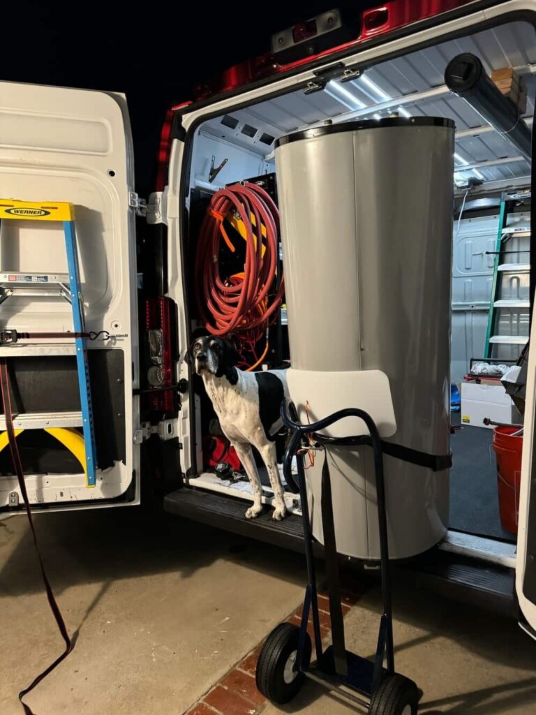 new water heater replacement